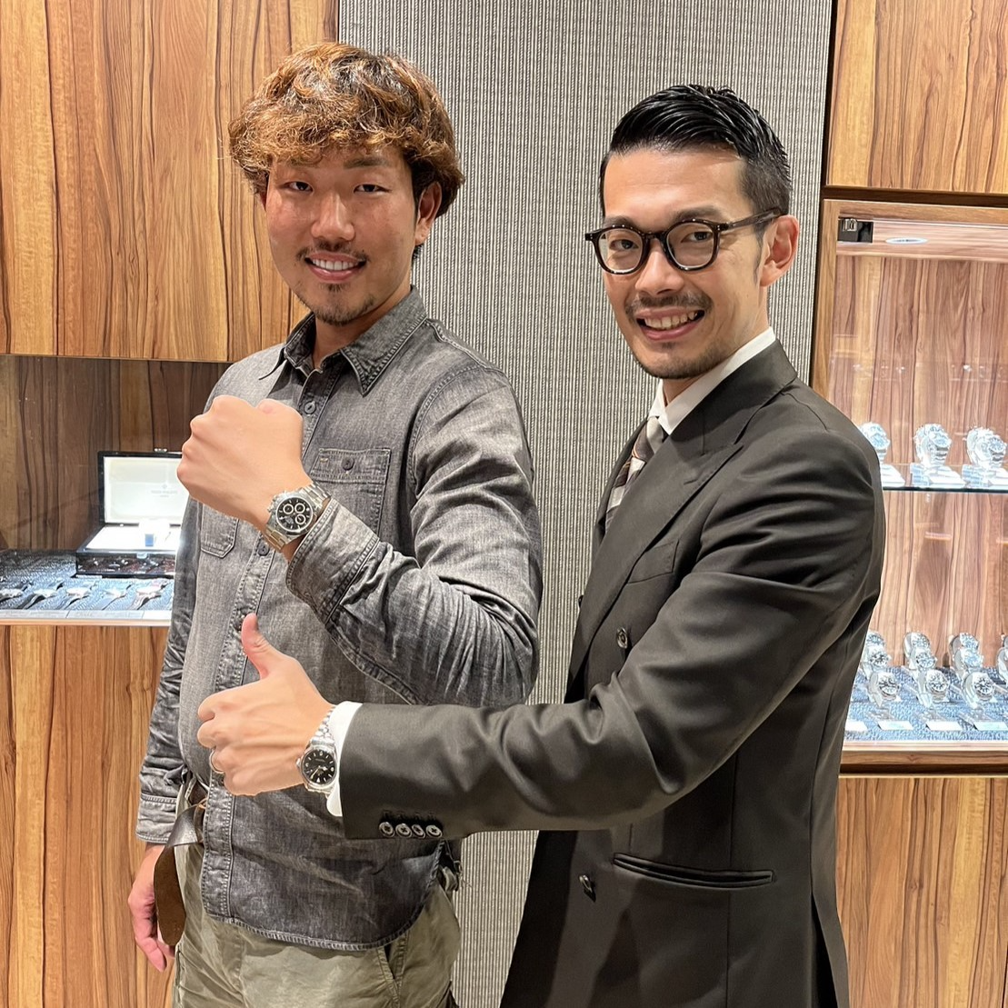 コミットさんでと決めていました!