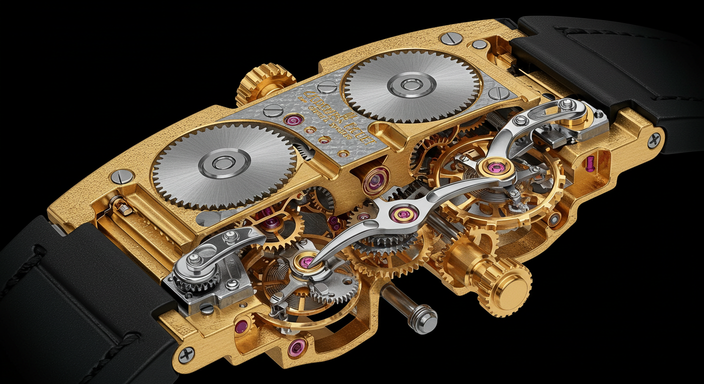 Double balance wheel diagram
