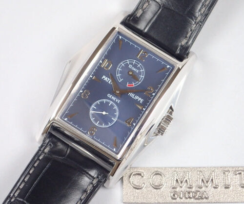 パテックフィリップ 10デイズ(10日巻）18KWG Ref.5100G ブルー文字盤 中古 10days 商品画像1