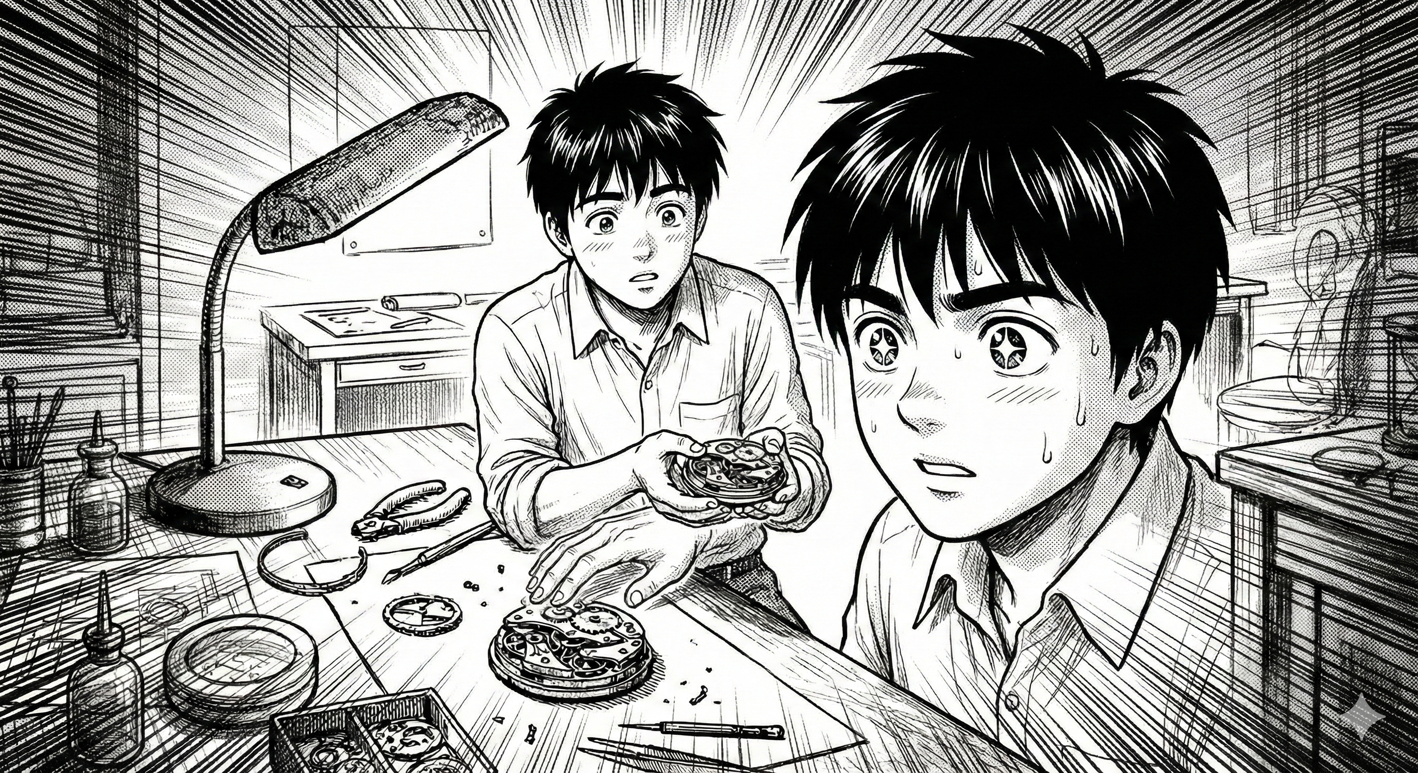 第26コマ：ひらめく主人公