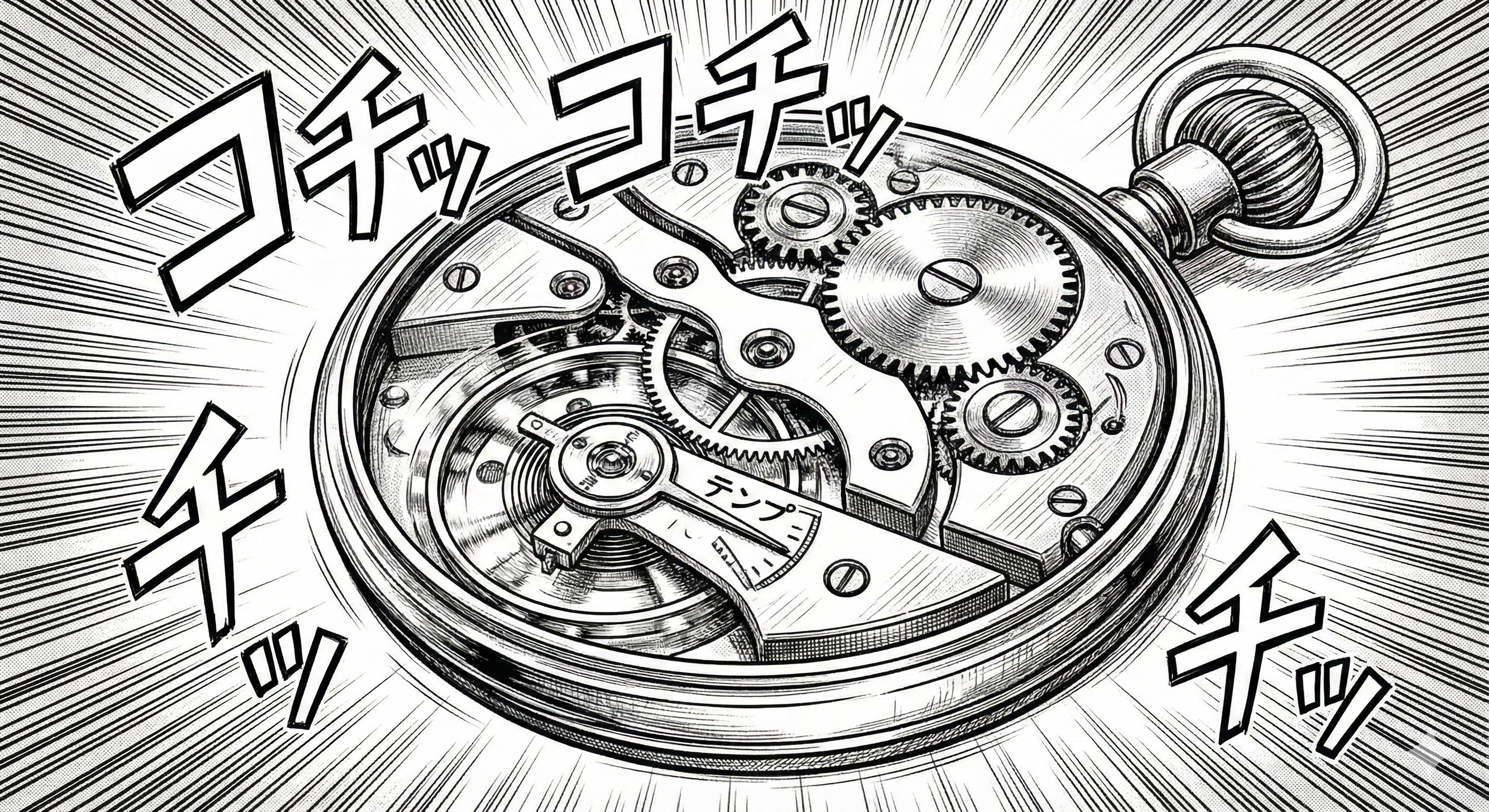 第28コマ：安定して動き出したムーブメント