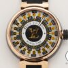 ルイヴィトン タンブール ワールドタイム ランウェイ ユニバーサル ジャーニー Ref.Q1BK0 ステンレススチール/ブラックサンドブラストPVD/ピンクゴールド シルバー文字盤 中古 1HKVJJKK 商品画像1