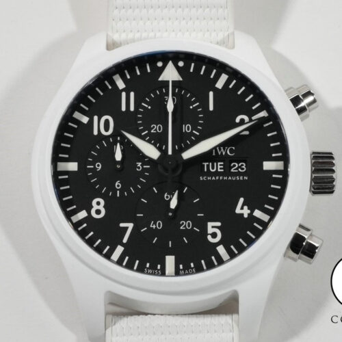 IWC パイロットウォッチ クロノグラフ トップガン レイク タホ Ref.IW389105 ブラック文字盤 中古 9cbw886p 商品画像1