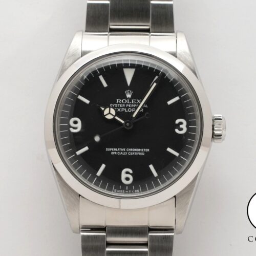 ロレックス エクスプローラーI Ref.1016 ステンレススチール ブラック文字盤 中古 csh7aryt 商品画像1