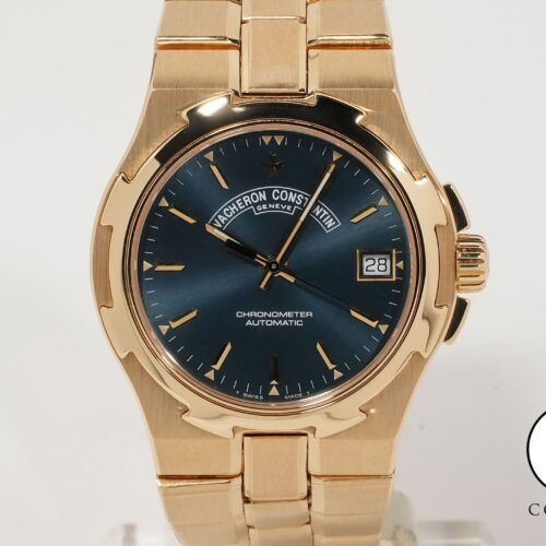 ヴァシュロンコンスタンタン オーヴァーシーズ ラージ Ref.42042/423J-8728 ブルー文字盤 中古 djs9nq55 商品画像1