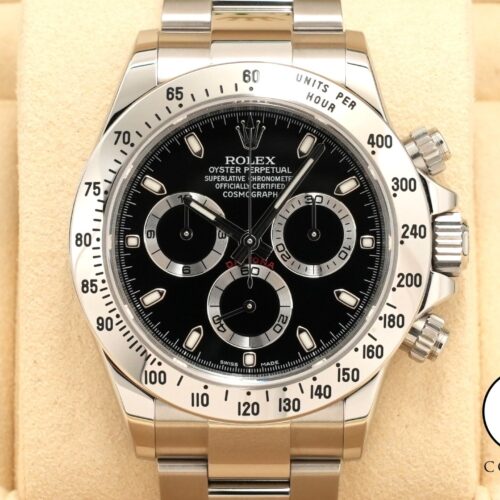 ロレックス デイトナ Ref.116520 ステンレススチール ブラック文字盤 商品画像1