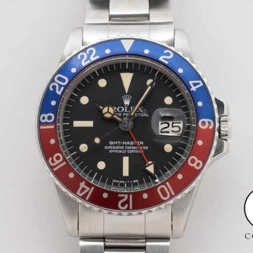ロレックス GMTマスター Ref.1675 ステンレススチール ブラック文字盤 オイスターブレスレット 商品画像1