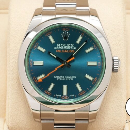 ロレックス ミルガウス Ref.116400GV ステンレススチール Zブルー文字盤 商品画像1