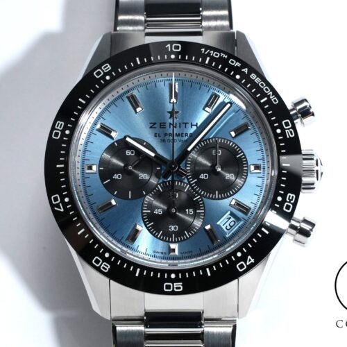 ゼニス クロノマスター スポーツ ヨシダ スペシャル エディション Ref.03.3104.3600/54.M3100 アクアブルー文字盤 極美品 73s3nk8a 商品画像1
