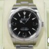 ロレックス エクスプローラーI 鏡面ブラックアウト Ref.214270 ステンレススチール ブラック文字盤 商品画像1