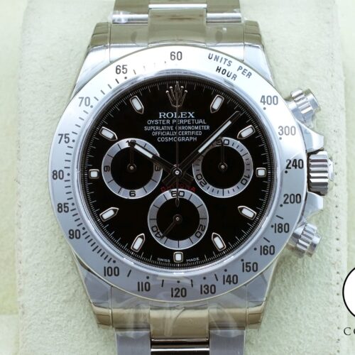 ロレックス デイトナ Ref.116520 ステンレススチール ブラック文字盤 商品画像1