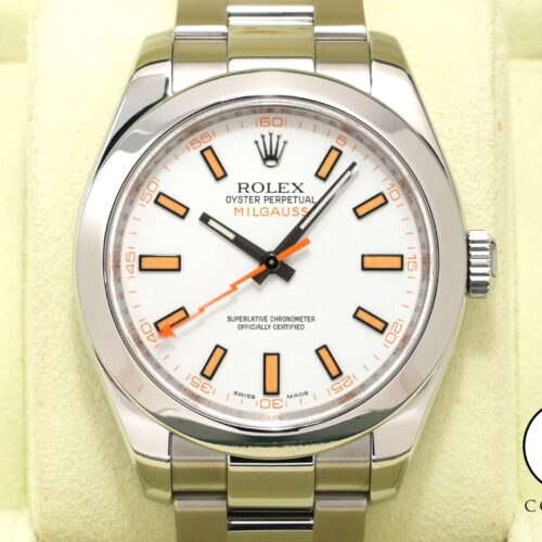 ロレックス ミルガウス Ref.116400 ステンレススチール ホワイト文字盤 商品画像1