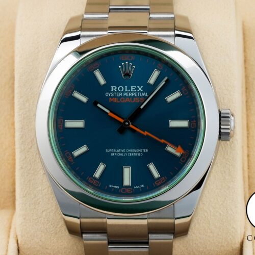 ロレックス ミルガウス Ref.116400GV ステンレススチール Zブルー文字盤 商品画像1