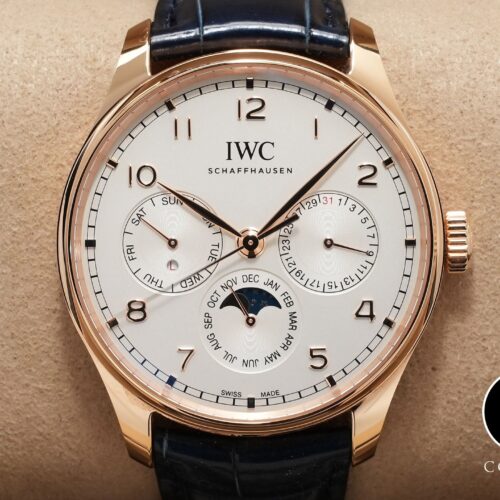 IWC ポルトギーゼ パーペチュアルカレンダー Ref.IW344202 18KREG シルバー文字盤 美品 i8eobsoi 商品画像1