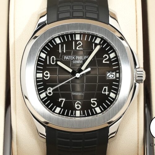 パテックフィリップ アクアノート TIFFANY＆CO. Ref.5167A-001 ステンレススチール ブラック文字盤 商品画像1
