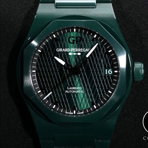 ジラールペルゴ ロレアート 42 MM グリーンセラミック アストンマーティン エディション Ref.81010-32-3081-1CX GREEN CERAMIC グリーン文字盤 未使用 updwxip4 商品画像1