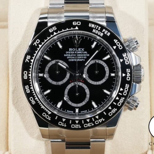 ロレックス デイトナ Ref.126500LN ステンレススチール ブラック文字盤 商品画像1