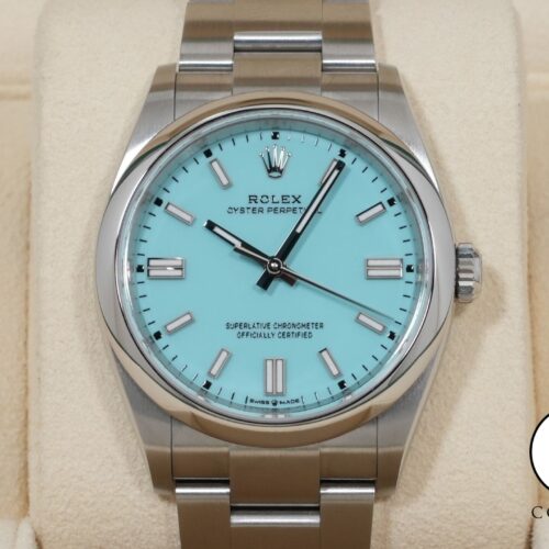 ロレックス オイスターパーペチュアル36 Ref.126000 ステンレススチール ターコイズ文字盤 商品画像1