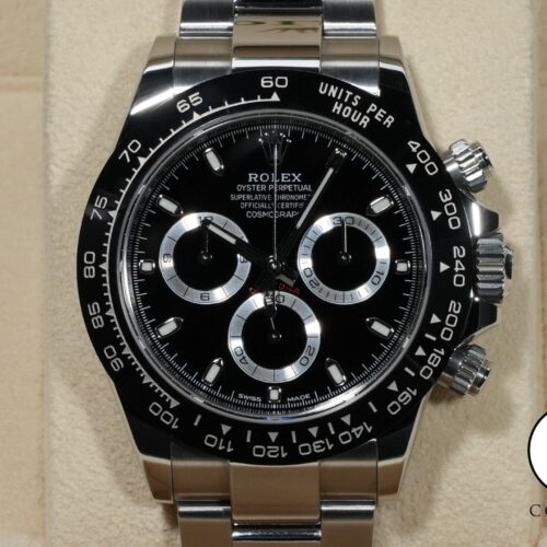 ロレックス デイトナ Ref.116500LN ステンレススチール ブラック文字盤 商品画像1