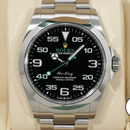 ロレックス エアキング Ref.126900 ステンレススチール ブラック文字盤 商品画像1