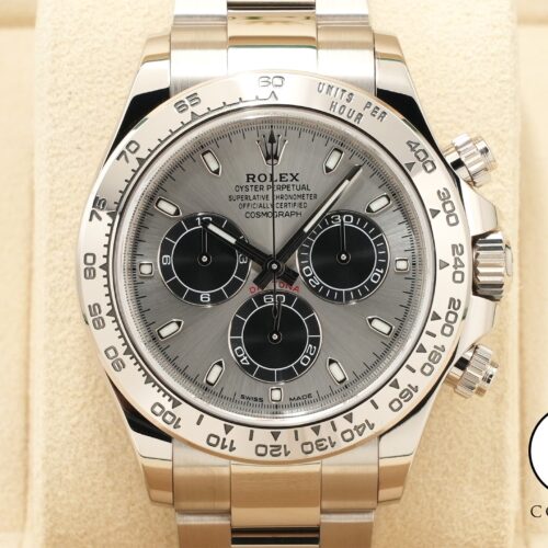 ロレックス デイトナ Ref.116509 ホワイトゴールド スチールxブラック文字盤 中古 3hiixayz 商品画像1