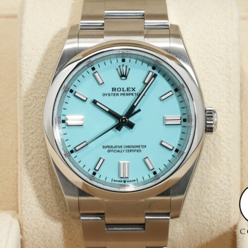 ロレックス オイスターパーペチュアル36 Ref.126000 ステンレススチール ターコイズ文字盤 商品画像1