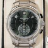 パテックフィリップ アニュアルカレンダー クロノグラフ Ref.5905/1A-001 ステンレススチール オリーブグリーン ソレイユ文字盤 商品画像1