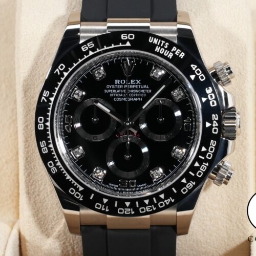 ロレックス デイトナ Ref.116519LN ホワイトゴールド ブラック8Pダイヤ文字盤 オイスターブレスレット 美品 kpghfytu 商品画像1