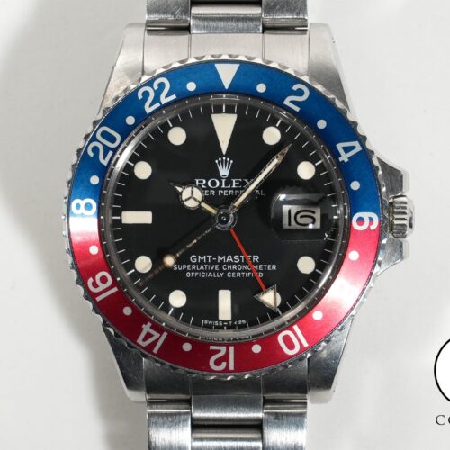 ロレックス GMTマスター Ref.1675 ステンレススチール ブラック文字盤 オイスターブレスレット 商品画像1