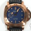 パネライ サブマーシブル ブロンゾ ブルー アビッソ Ref.PAM01074 BRONZE ブルー文字盤 中古 2jo7m8y2 商品画像1