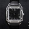 カルティエ サントス デュモン LM Ref.WSSA0046 SS ブラック文字盤 未使用 bqjxtans 商品画像1