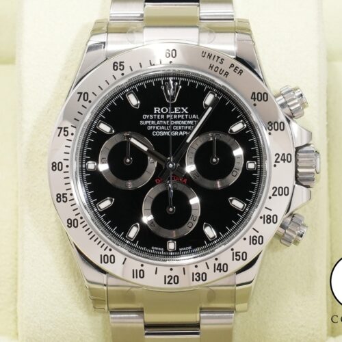 ロレックス デイトナ Ref.116520 ステンレススチール ブラック文字盤 商品画像1