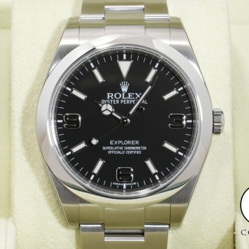 ロレックス エクスプローラーI Ref.214270 ステンレススチール ブラック文字盤 商品画像1