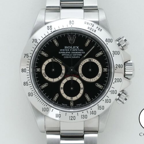 ロレックス デイトナ エルプリメロ Ref.16520 ステンレススチール ブラック文字盤 中古 cvyg5ftr 商品画像1