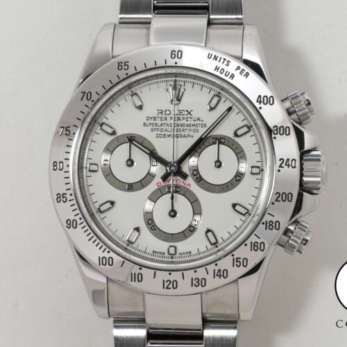 ロレックス デイトナ Ref.116520 ステンレススチール ホワイト文字盤 中古 caavvsqy 商品画像1
