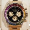 ロレックス デイトナ レインボー Ref.126598RBOW イエローゴールド ブラック文字盤 商品画像1