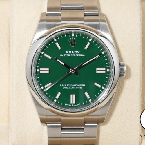 ロレックス オイスターパーペチュアル36 Ref.126000 ステンレススチール グリーン文字盤 商品画像1
