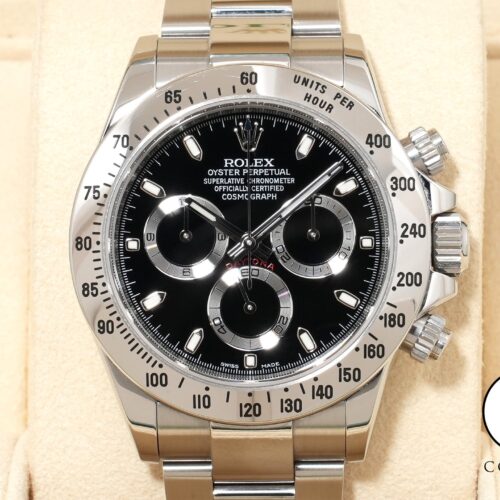 ロレックス デイトナ Ref.116520 ステンレススチール ブラック文字盤 商品画像1