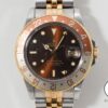 ロレックス GMTマスター Ref.16753 ステンレススチール/イエローゴールド ブラウン文字盤 ジュビリーブレスレット 中古 adcrqdwp 商品画像1