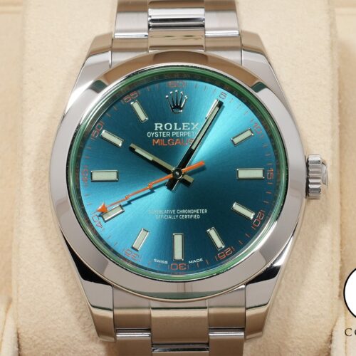 ロレックス ミルガウス Ref.116400GV ステンレススチール Zブルー文字盤 商品画像1