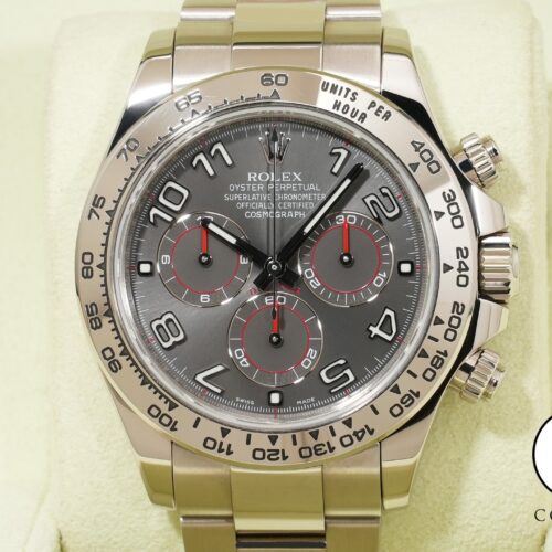 ロレックス デイトナ Ref.116509 ホワイトゴールド グレーアラビア文字盤 中古 nxvjxa93 商品画像1