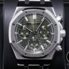 オーデマピゲ ロイヤルオーク クロノグラフ 50周年記念 Ref.26240ST.OO.1320ST.04 ステンレススチール カーキグリーン文字盤 美品 hd373964 商品画像1