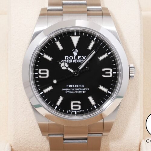 ロレックス エクスプローラーI Ref.214270 ステンレススチール ブラック文字盤 商品画像1