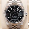 ロレックス スカイドゥエラー Ref.326934 ステンレススチール/ホワイトゴールド ブラック文字盤 ジュビリーブレスレット 中古 qhbi46ub 商品画像1