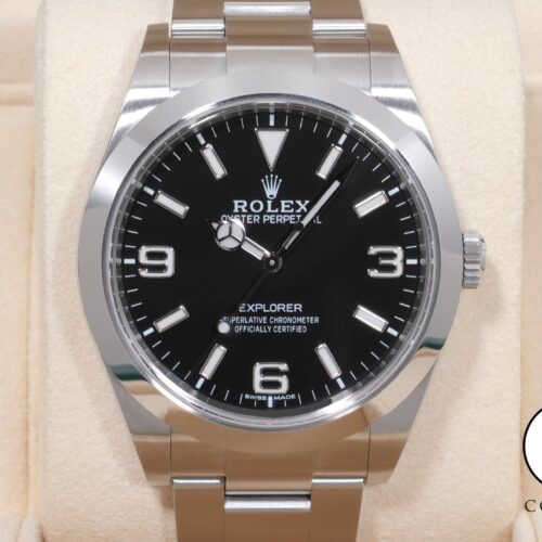 ロレックス エクスプローラーI Ref.214270 ステンレススチール ブラック文字盤 商品画像1