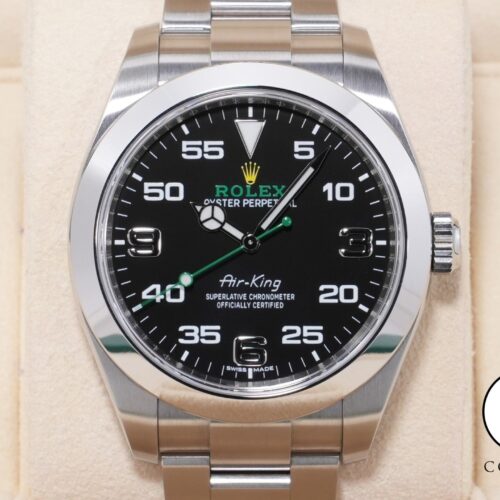 ロレックス エアキング Ref.116900 ステンレススチール ブラック文字盤 オイスターブレスレット 中古 qdgvjvoy 商品画像1