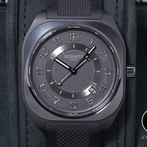 エルメス H08 Ref.W049433WW00 グラフェン ブラック文字盤 美品 4rttnzi6 商品画像1