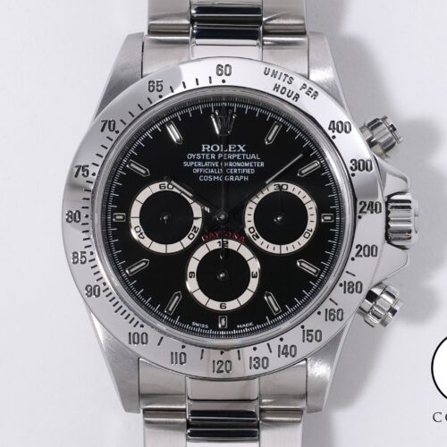 ロレックス デイトナ エルプリメロ Ref.16520 ステンレススチール ブラック文字盤 美中古 32oinn2y 商品画像1