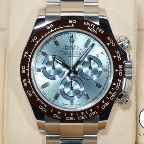 ロレックス デイトナ Ref.116506A プラチナ アイスブルー文字盤 中古 wm5o3k2e 商品画像1