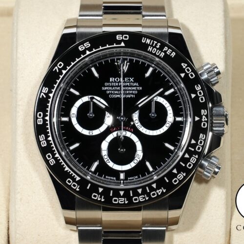 ロレックス デイトナ Ref.126500LN ステンレススチール ブラック文字盤 未使用 6w9bb7ui 商品画像1